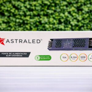 Led Driver Slim Chaveado Bivolt Saida de 12V Ip20 Astraled