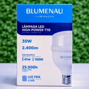 Lâmpada Led T70 30W 2.400Lm Biv Blumenau