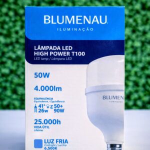 Lâmpada Led T100 50W 4.000Lm Biv Blumenau