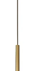 Pendente Mayla 1Xg9 Ouro /Br Fosco  Lt004-Wh Starlux