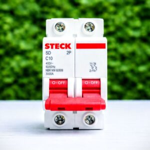 Disjuntor Bipolar Curva-C Steck
