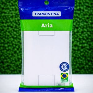 Placa 4X2 Cega Aria Branca Tramontina