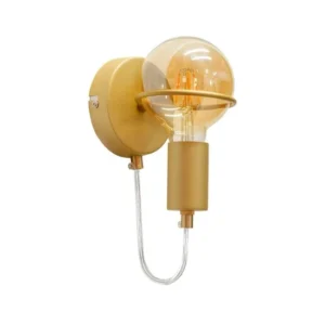 Arandela Zeki 1Xe27 10Cm Ouro Fosco Starlux