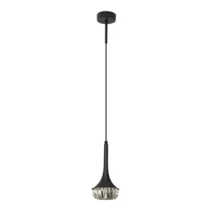 Pendente Korina 1Xg9 12Cm Pr Fosco Starlux