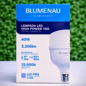 Lâmpada Led T80 40W 3.200Lm 6.500K Biv Blumenau