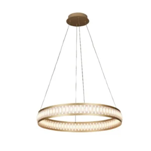 Pendente Lampa Led 62W Ouro Fosco Kz00170-Mg Starlux