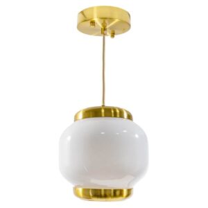 Pendente Bianca 1Xe14  Branco Zr010-S Starlux