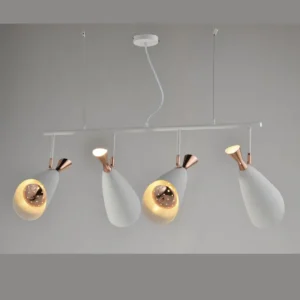 Pendente Branco e Rosê Gold /Sw-12407 Starlux