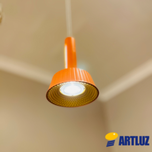 Pendente Fanny Led 8W Orange Zcl016Por Starlux