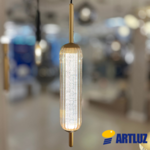 Pendente Aline Led 6W Ouro Fosco  Hl16-Ab Starlux