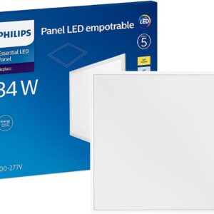 Painel Led de Embutir Quad. 34W Biv 6500K